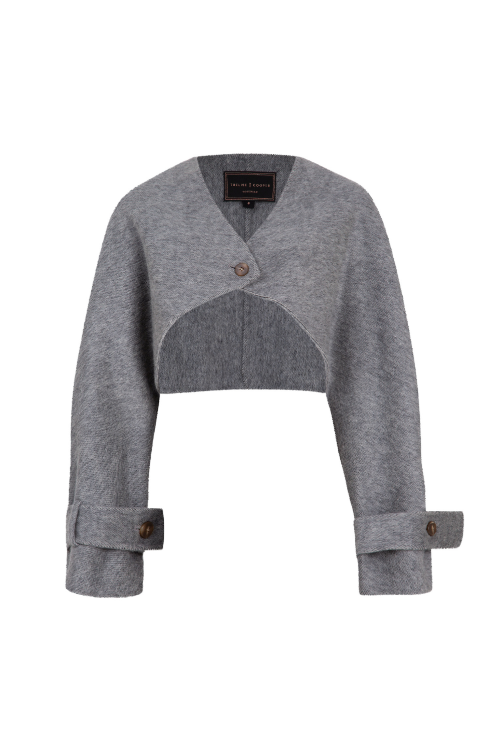 Trelise Cooper Meet Me In Paris Coat Grey Melange Pre-Order