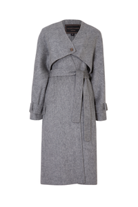 Trelise Cooper Meet Me In Paris Coat Grey Melange Pre-Order