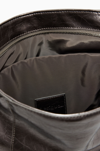 Desigual Metallic Backpack with Large Logo