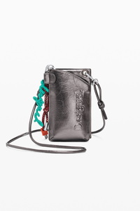 Desigual Medium Metallic 3D Logo Phone Holder Pre-Order