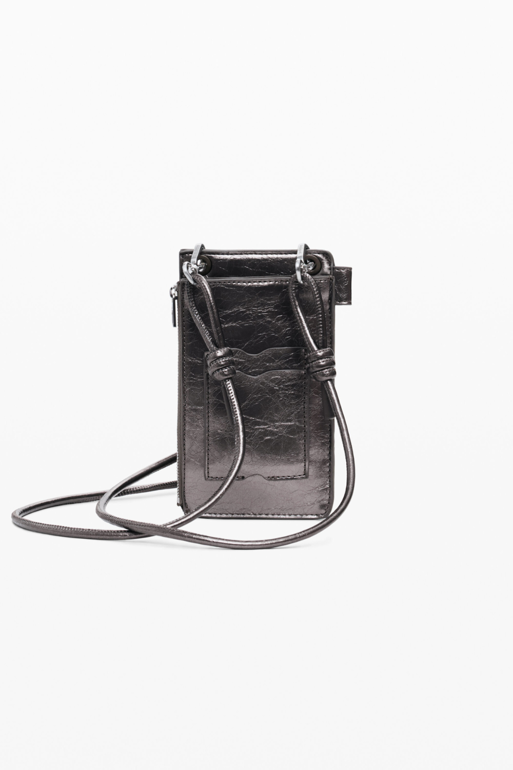 Desigual Medium Metallic 3D Logo Phone Holder Pre-Order