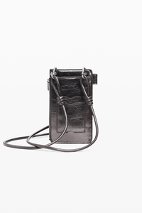 Desigual Medium Metallic 3D Logo Phone Holder Pre-Order