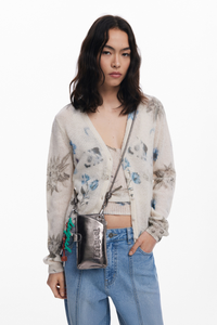 Desigual Medium Metallic 3D Logo Phone Holder Pre-Order