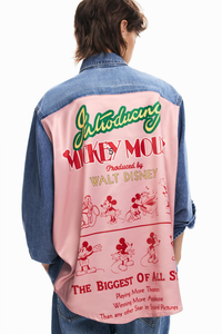 Desigual Mickey Mouse Denim Shirt
