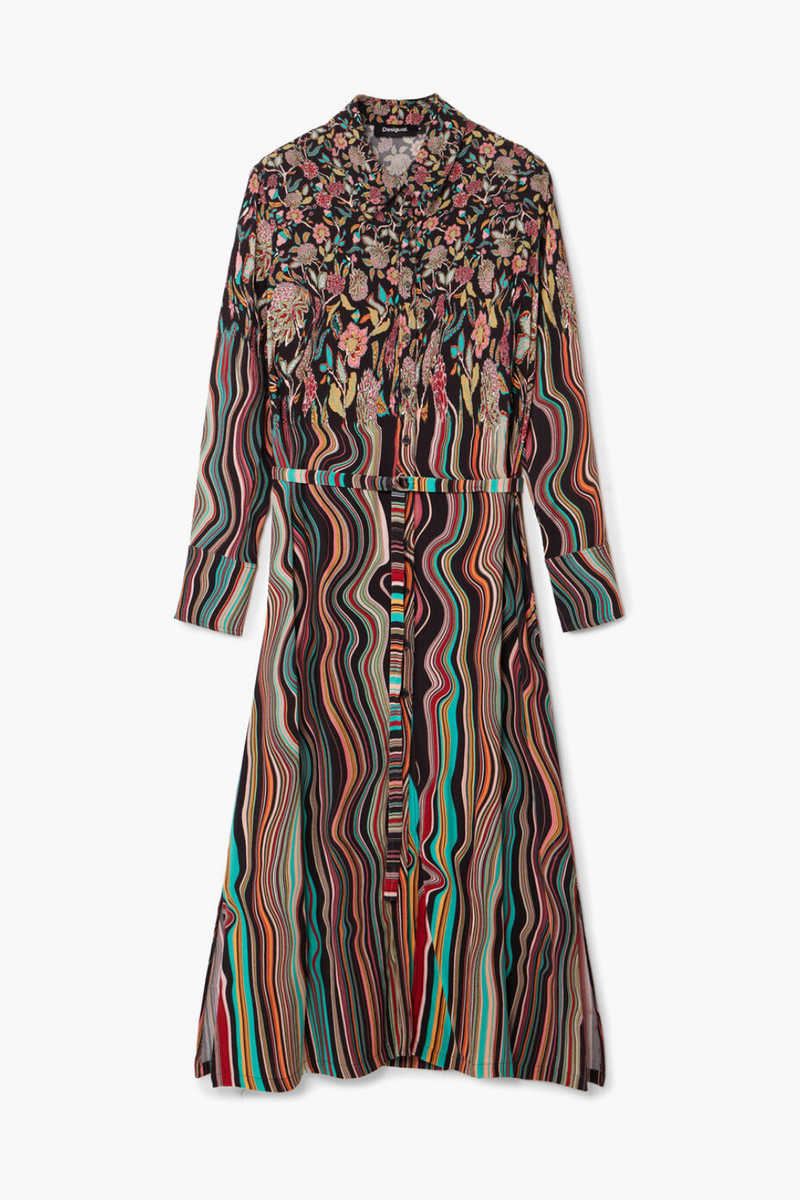 Desigual Midi Shirt Dress