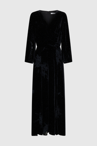 Morrison Aurora Velvet Dress Black