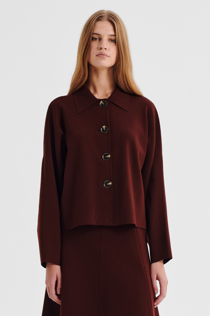 Morrison Bennett Knit Cardigan Spice