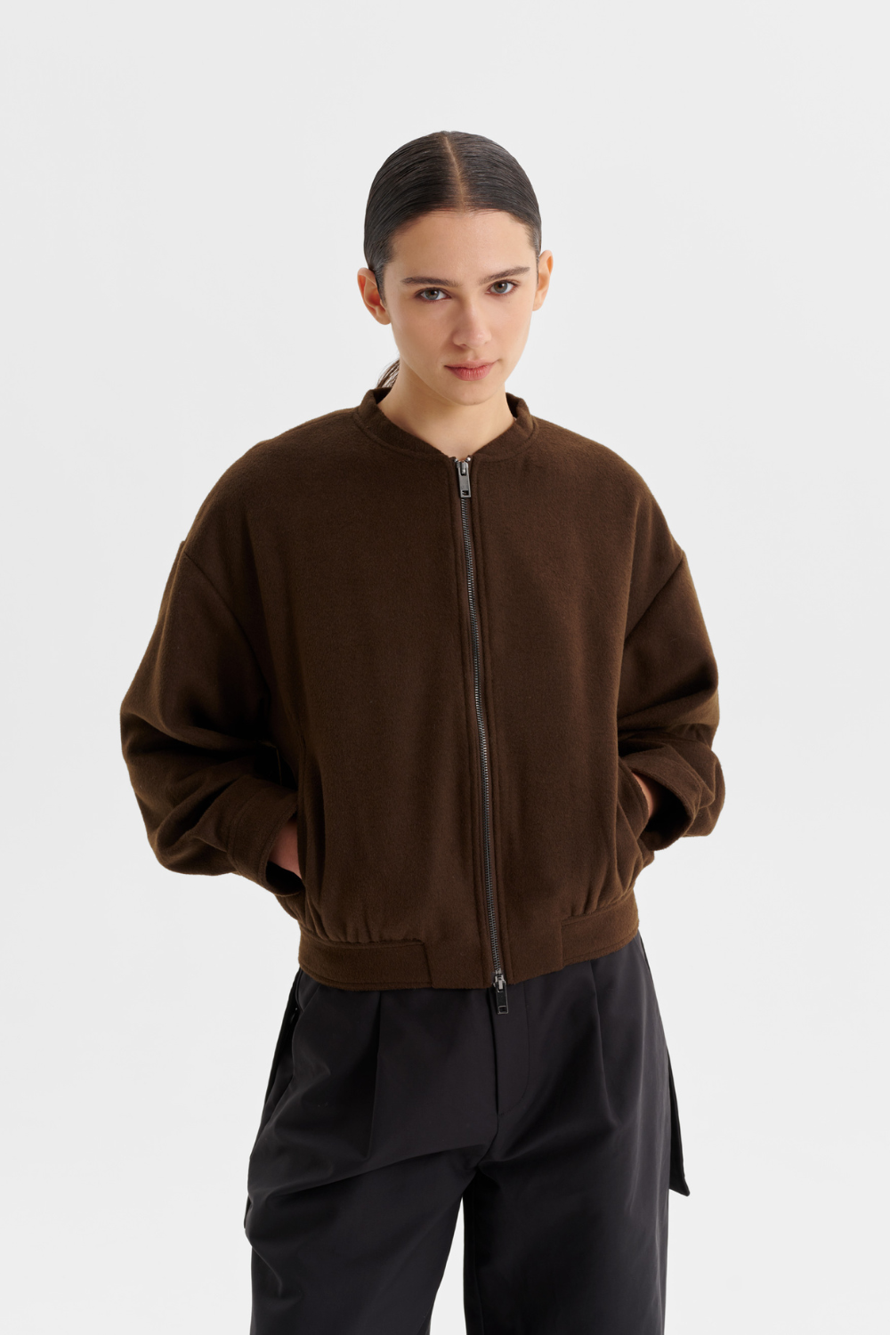 Morrison Elio Bomber Jacket Hunter
