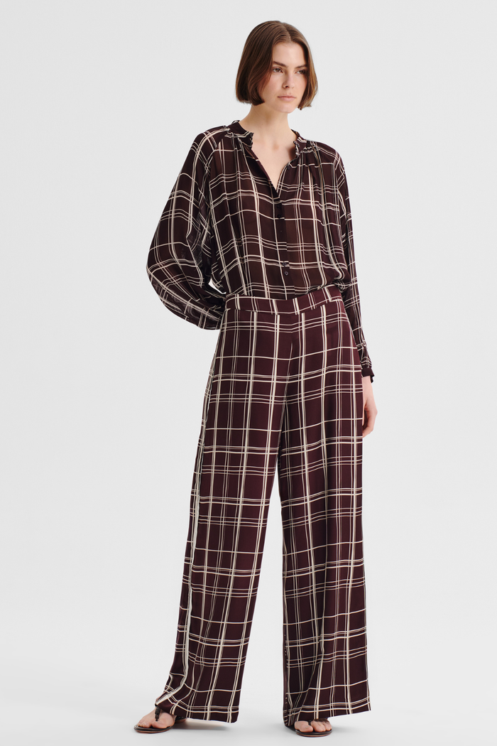 Morrison Francis Pants Chocolate Print