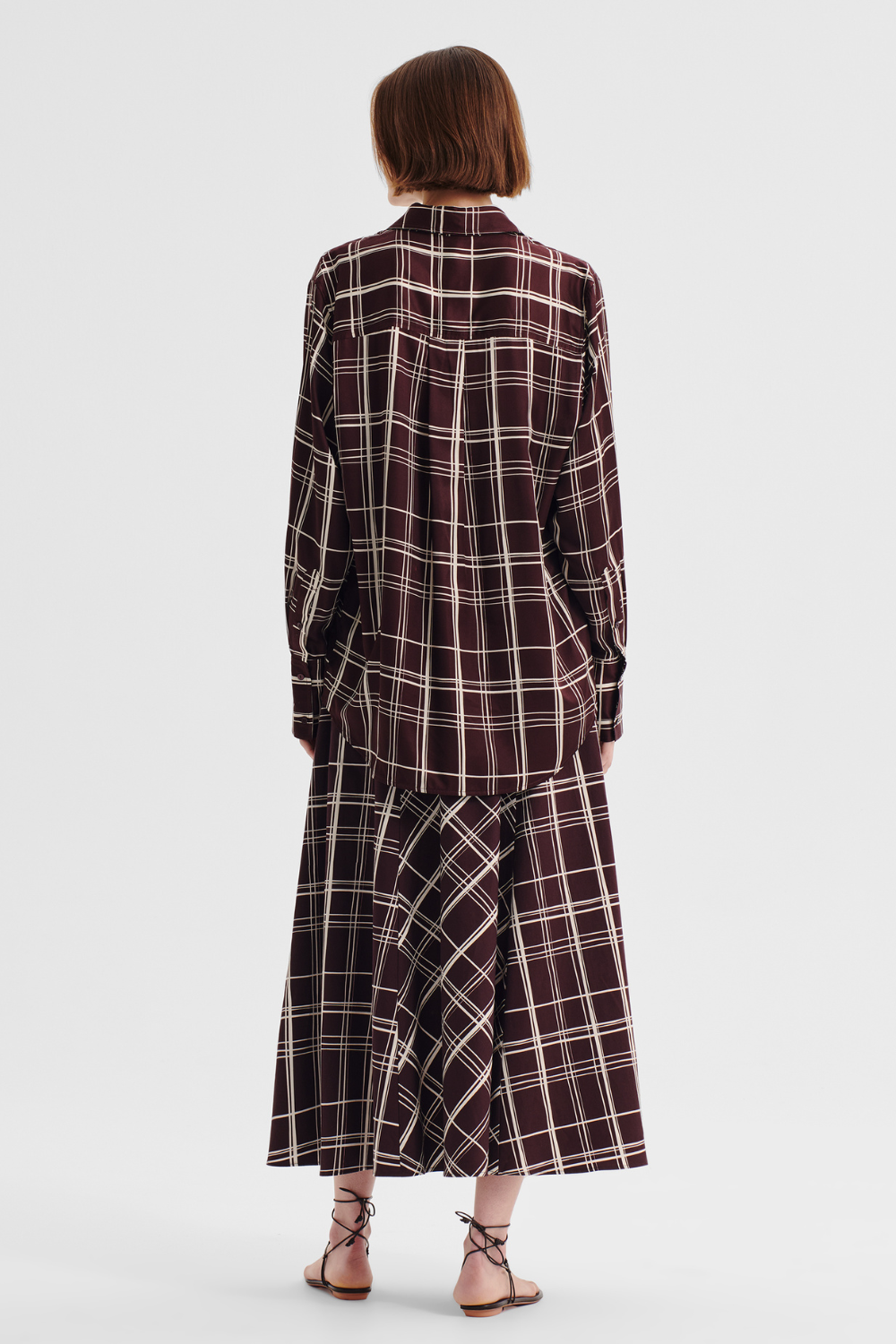 Morrison Francis Shirt Chocolate Print