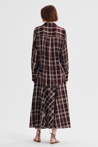 Morrison Francis Shirt Chocolate Print