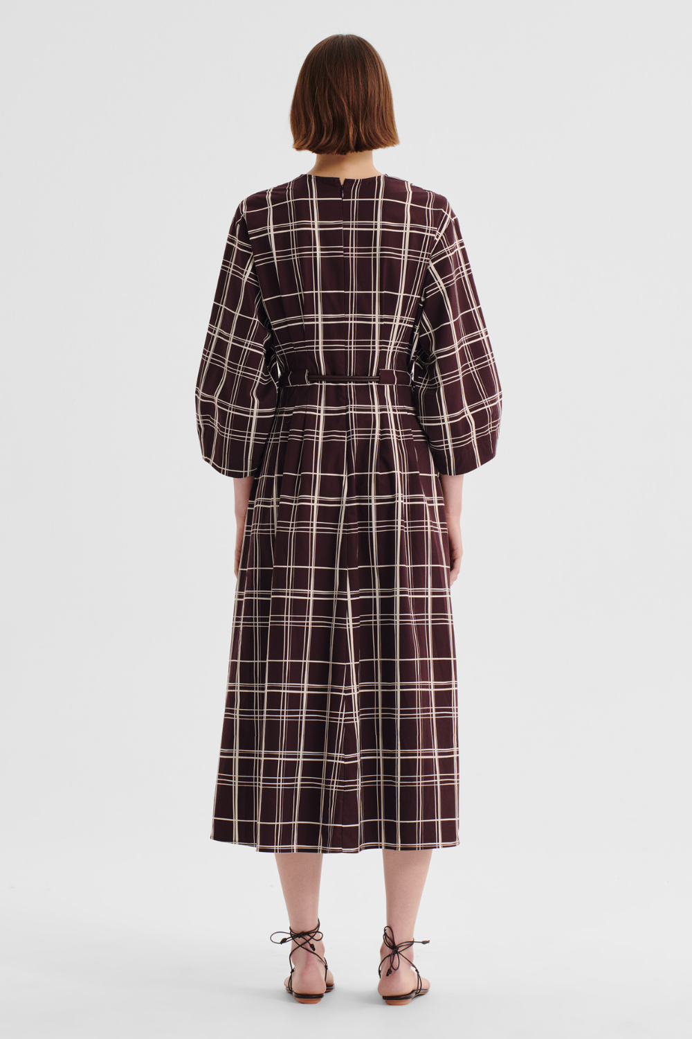 Morrison Francis Shirt Dress Chocolate Print