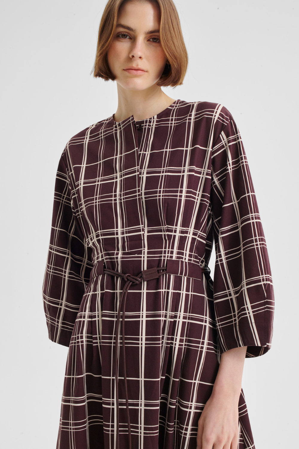 Morrison Francis Shirt Dress Chocolate Print