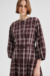 Morrison Francis Shirt Dress Chocolate Print