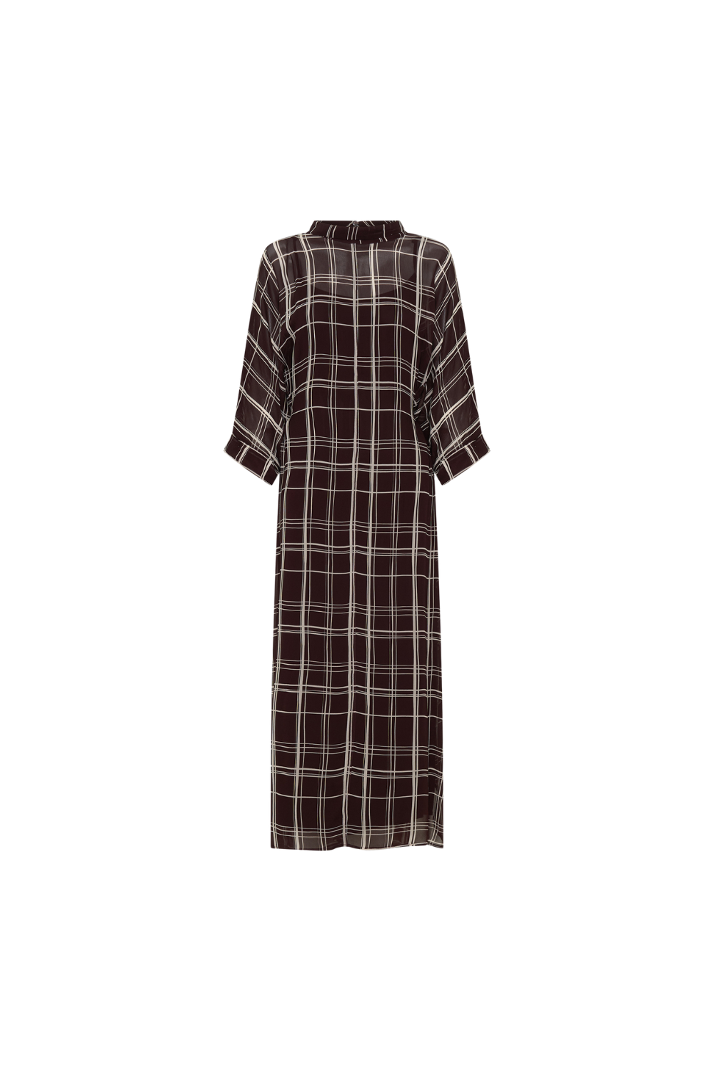 Morrison Francis Wrap Dress Chocolate Print