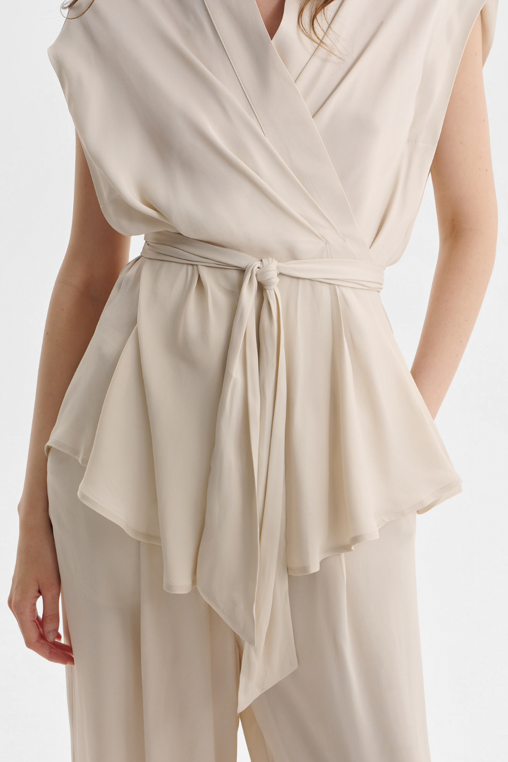 Morrison Mataya Top Ecru