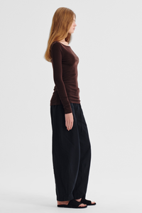 Morrison Merino Round Neck Espresso