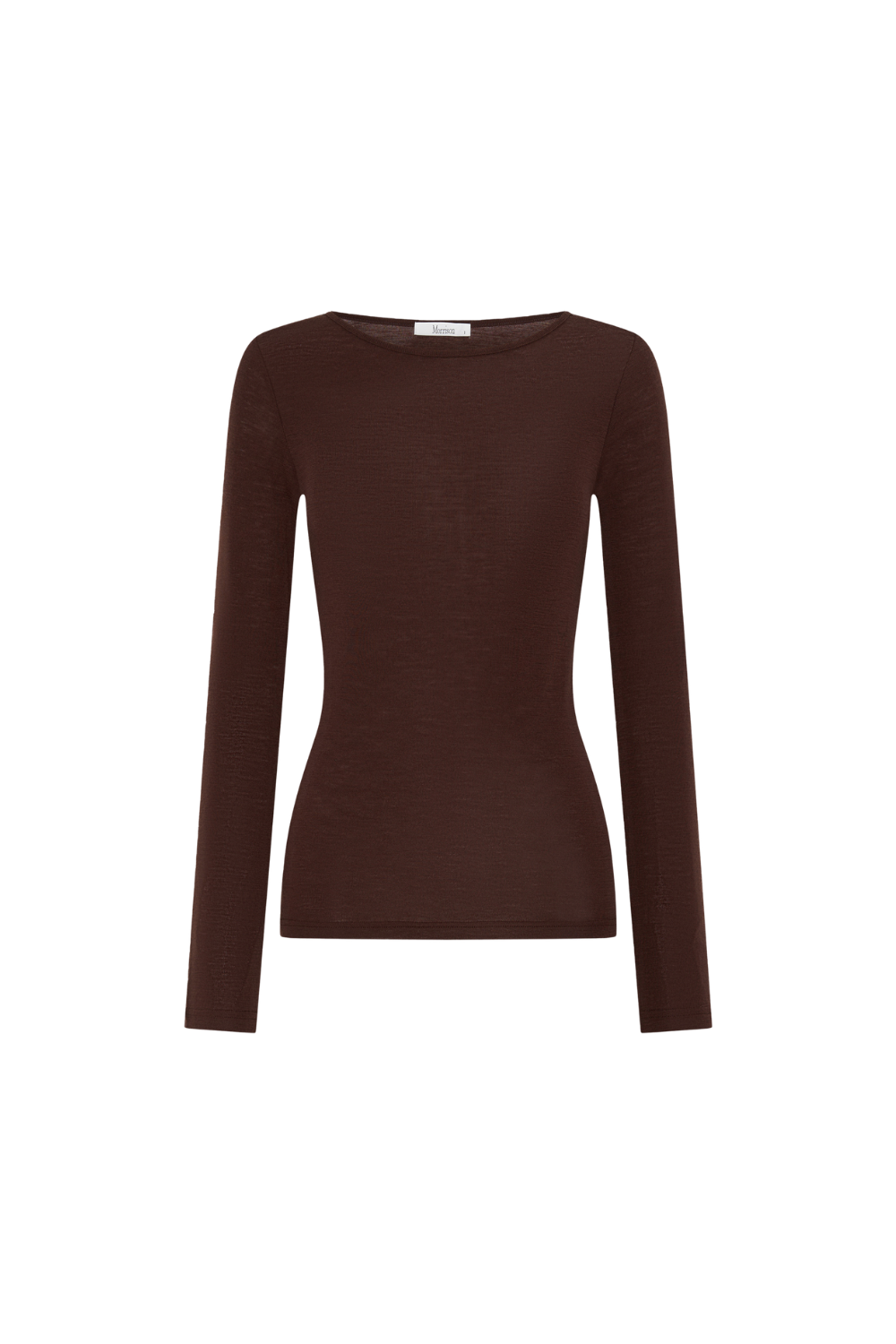 Morrison Merino Round Neck Espresso
