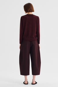 Morrison Oxford Merino Knit Pullover Pinot