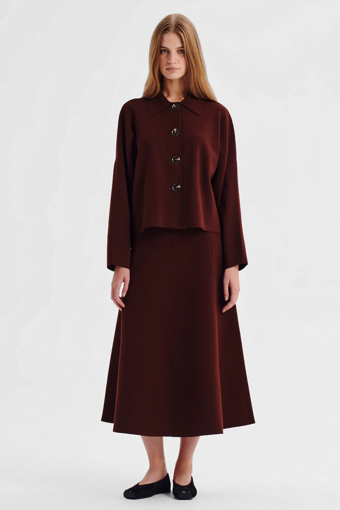 Morrison Ronan Knit Skirt Spice