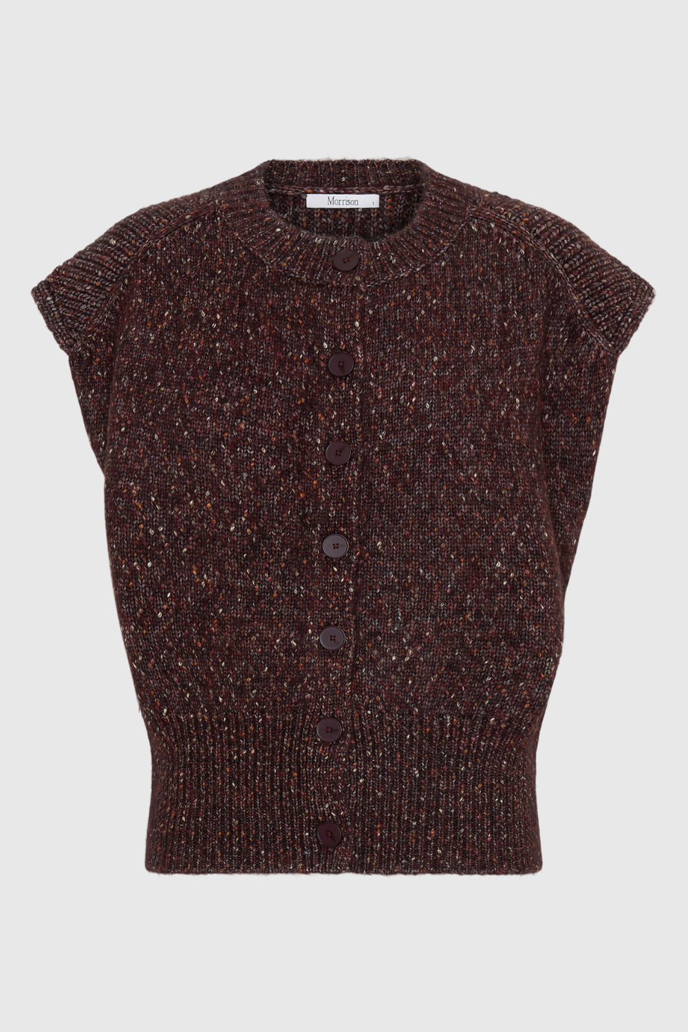 Morrison Zoe Knit Vest Boysenberry