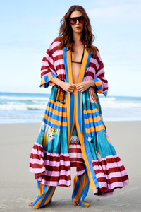 Cooper Open Season Kimono Multi Fish Pre-Order