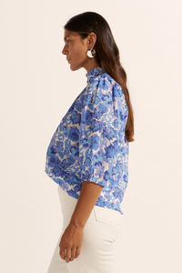 Zoe Kratzmann Outlook Top Pacific Floral