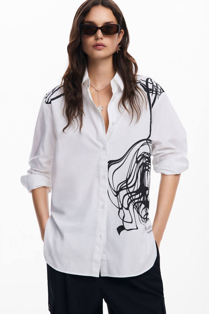 Desigual Oversized Shirt M. Christian Lacroix