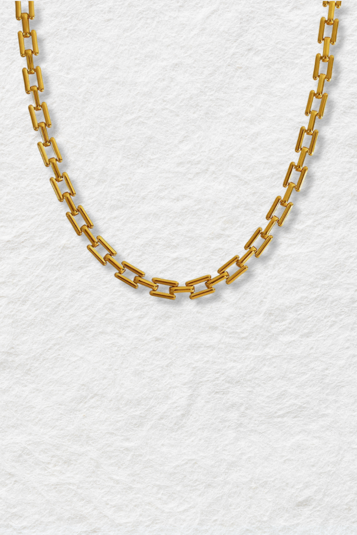 Pathos Jewellery Samos Necklace Gold