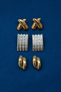 Zahar Piper Earrings Gold