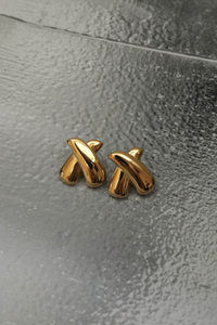 Zahar Piper Earrings Gold