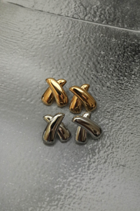 Zahar Piper Earrings Gold