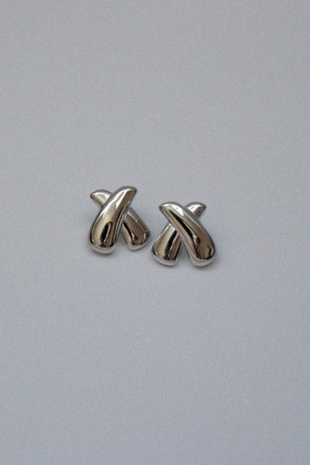 Zahar Piper Earrings Silver