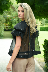 Trelise Cooper Pop Off Top Black