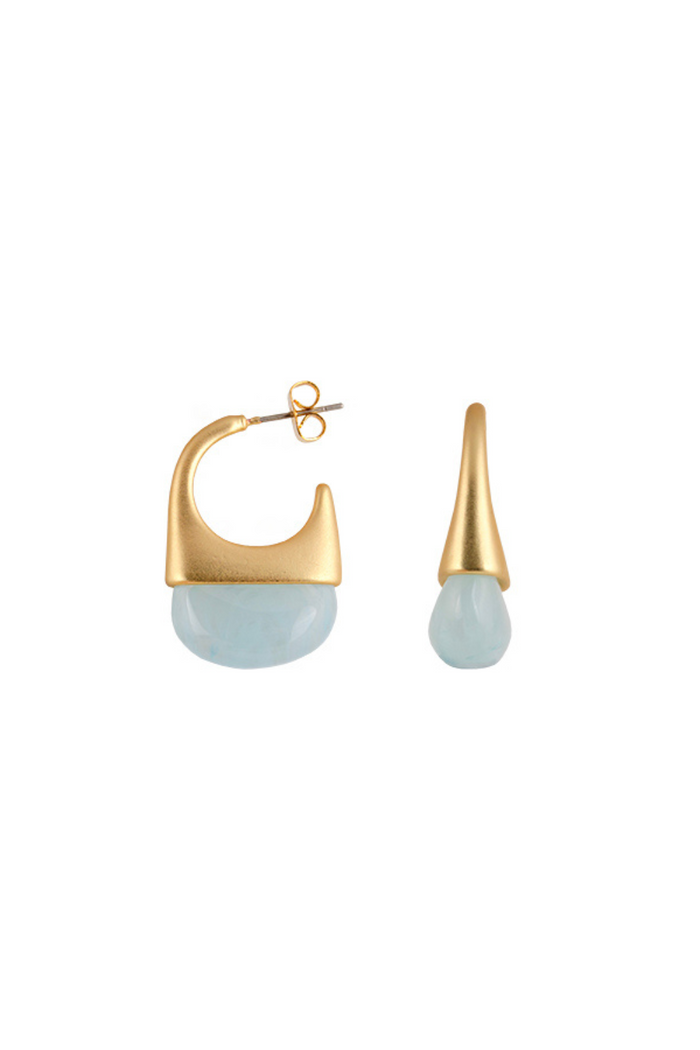 Zahar Poppy Earrings Blue