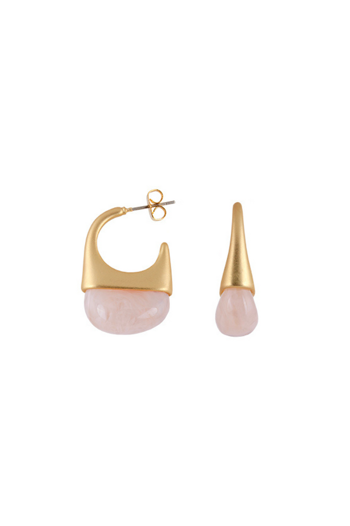 Zahar Poppy Earrings Pink