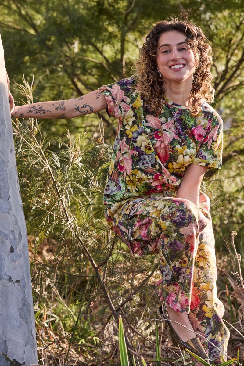 Circular by M.A.Dainty Poppy Tee Blooms