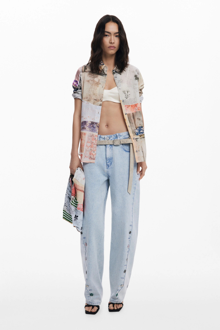 Desigual Postcards Shirt Pre-Order