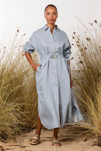 M.A.Dainty Potter Dress Denim