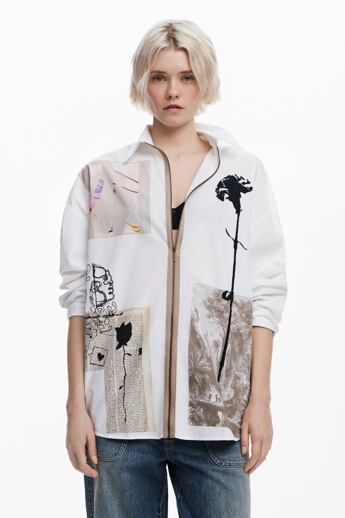 Desigual Printed Shirt By M. Christian Lacroix Pre-Order