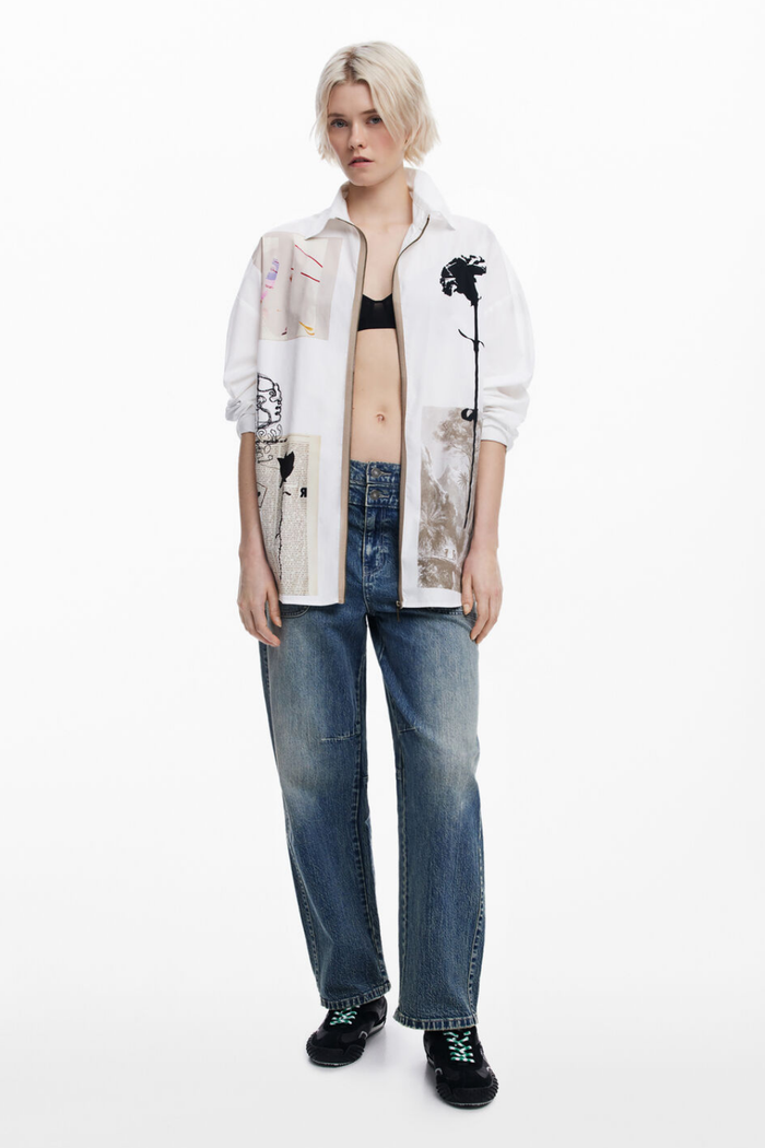 Desigual Printed Shirt By M. Christian Lacroix Pre-Order