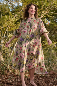 Circular by M.A.Dainty Prue Shirt Dress Botanist
