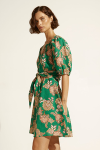 Quota Dress K'Gari Palm Green Pre-Order