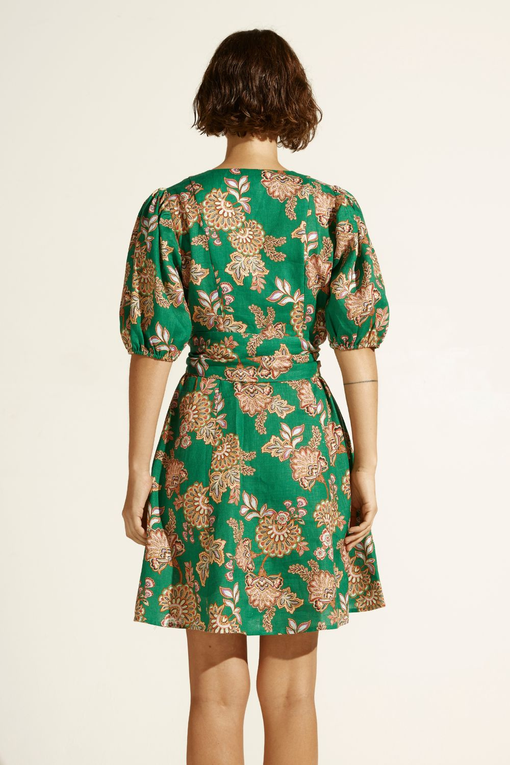 Quota Dress K'Gari Palm Green Pre-Order