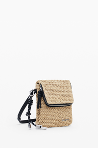 Desigual Raffia Phone Holder Wallet