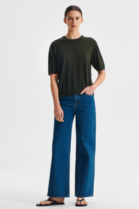 Morrison River Knit Tee Moss