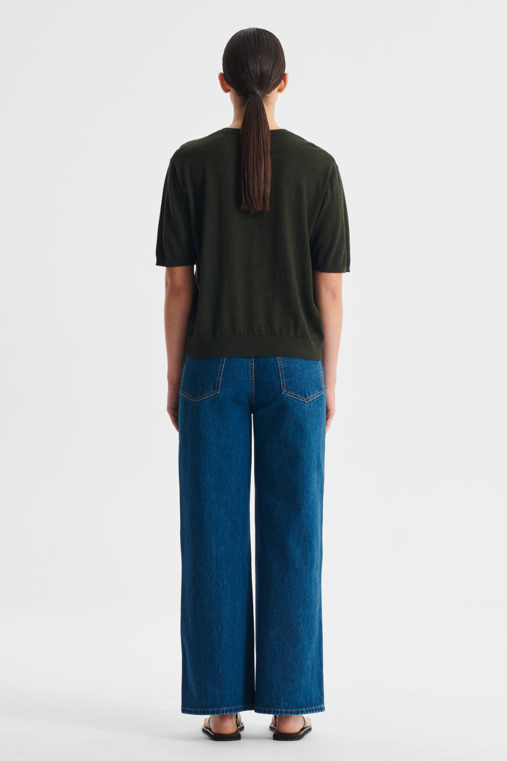 Morrison River Knit Tee Moss