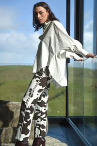 Cooper Rodeo Nights Brown Cow Pants Pre-Order