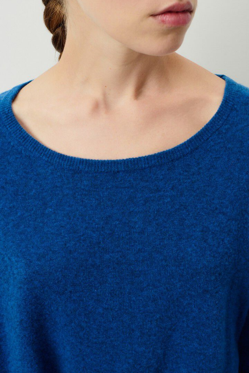 American Vintage Round Neck Pullover Blue