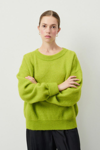 American Vintage Round Neck Pullover Moss